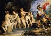 unknow artist Diana and Actaeon painting
